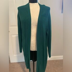 NWT Chico’s greenish blue cardigan